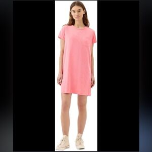 Gap Pocket T-shirt Dress in Pink